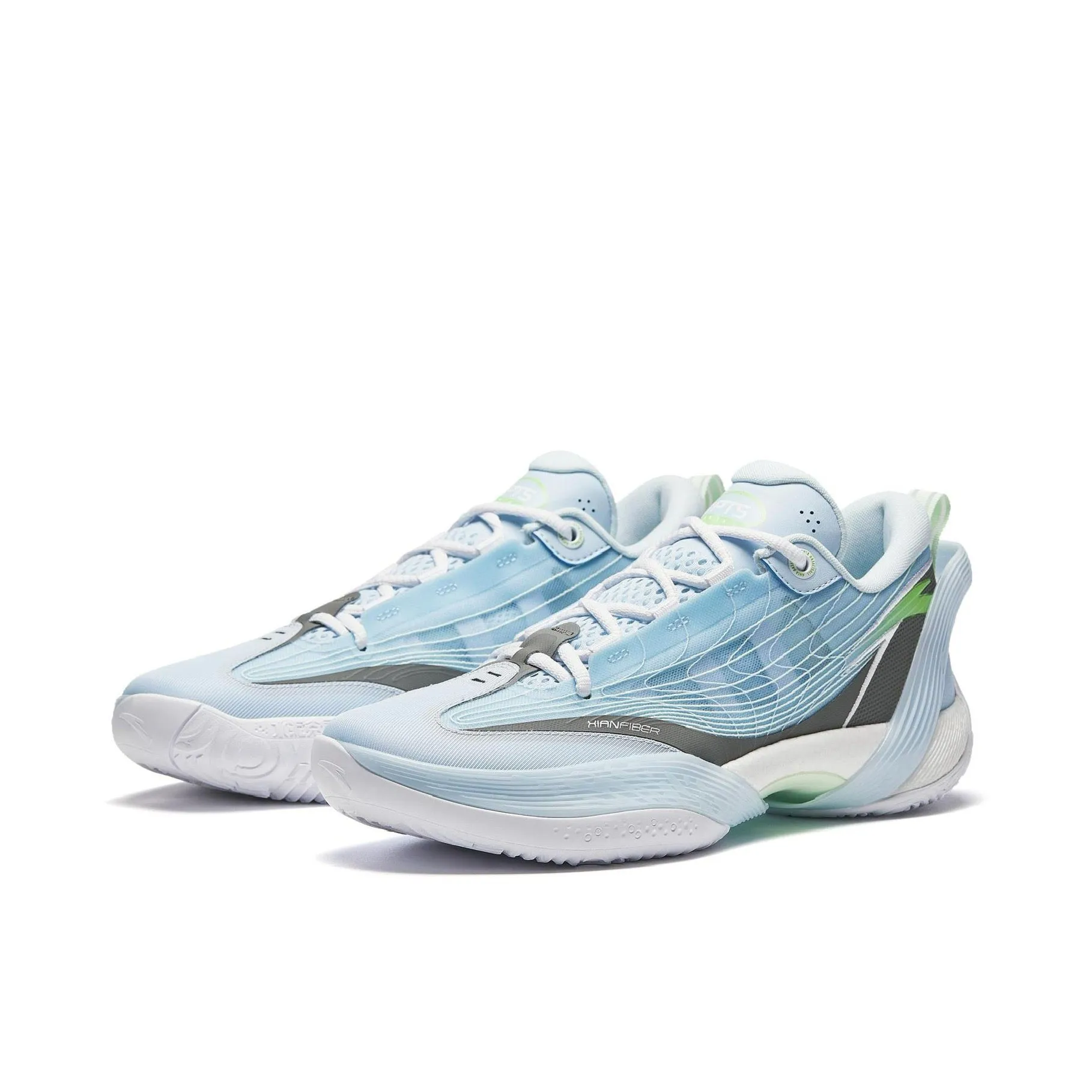 Anta Three-Point Rain 1 V2 - Frozen Blue Flexible Grip Zone