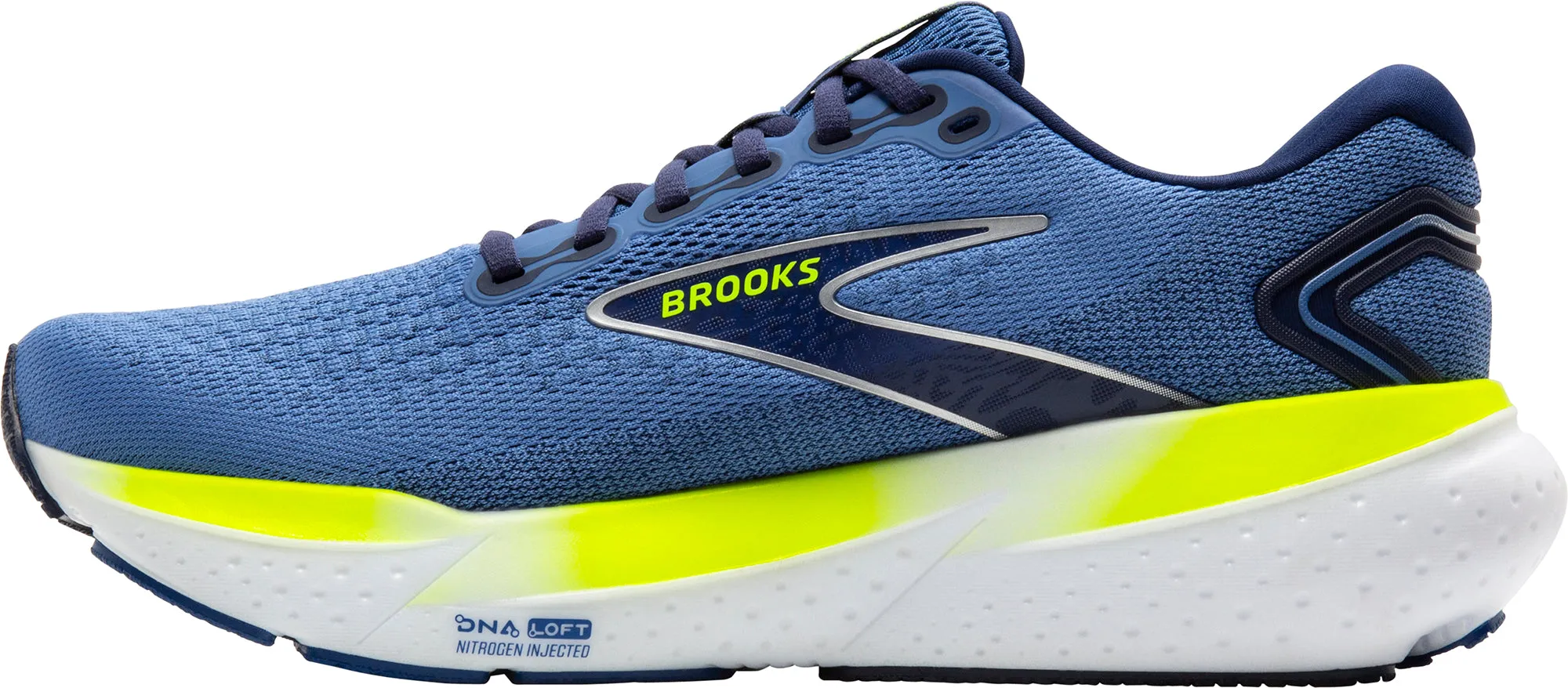 Anti Twist Plate amazing comfort Brooks Glycerin 21 Mens Running Shoes - Blue