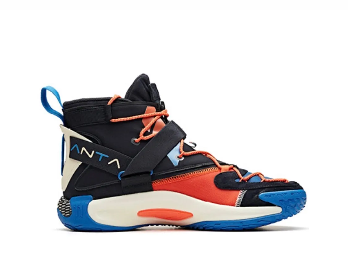 Sturdy Lacing System Anta Men??s Kt5 Disruptiv "Burning"