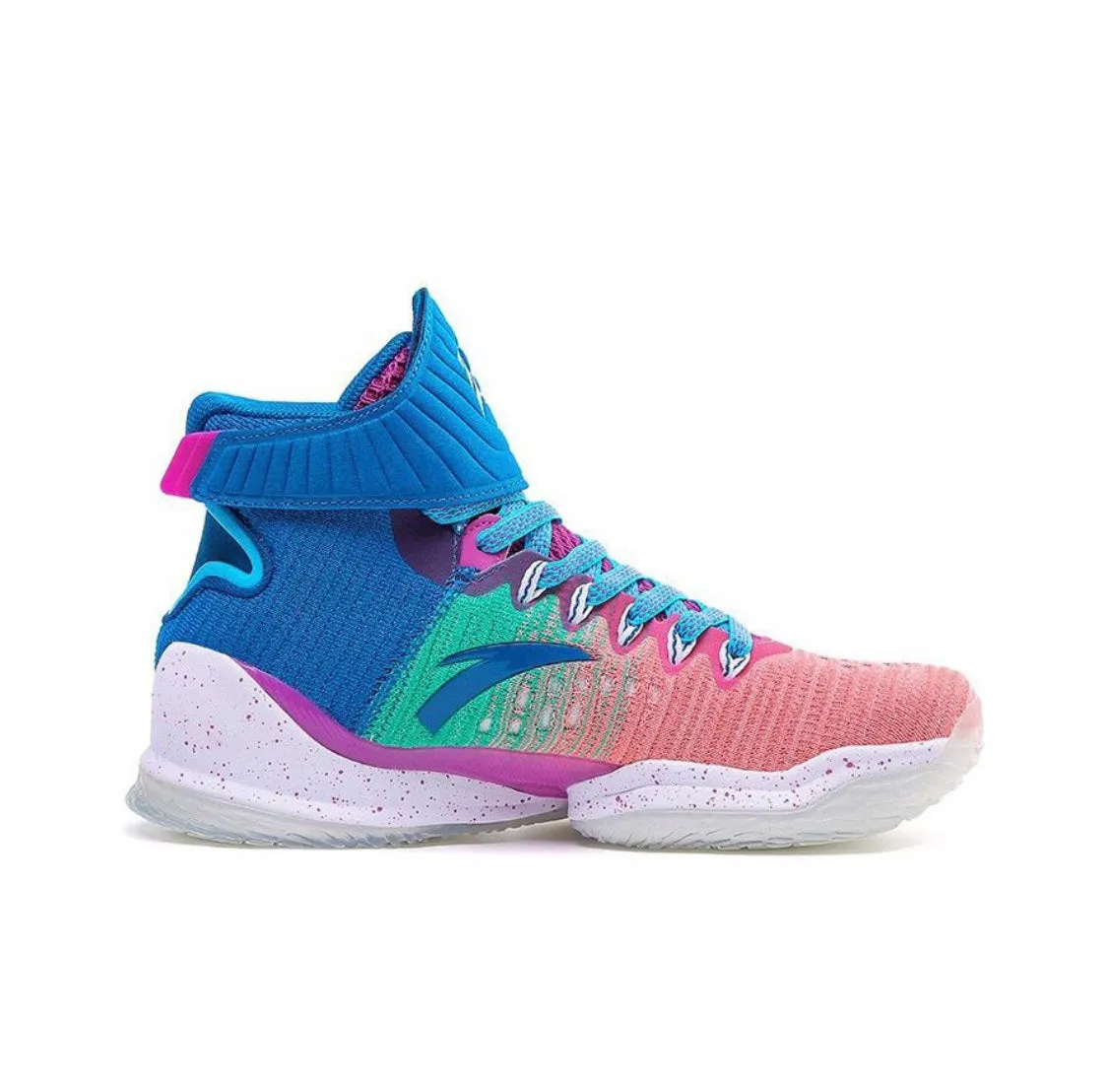 Anta Klay Thompson Kt3 - Green/Blue/White Multi Compound Outsole