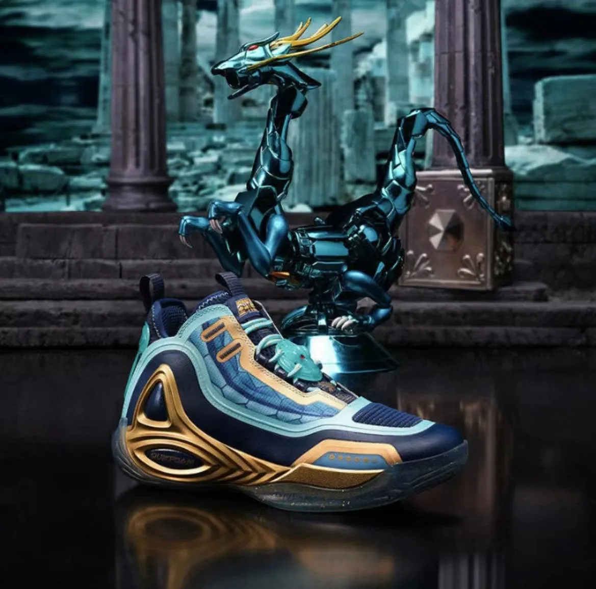 Comfort Cushioning Hoop Dreams Saint Seiya x 361 Degrees Zen 00 - Shiryu