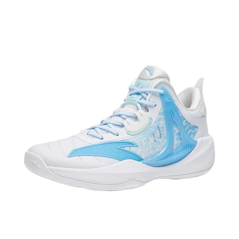 Anta Klay Thompson Light Cavalry 8 - Blue/White Rotational Traction Nodes Dynamic Arch Support