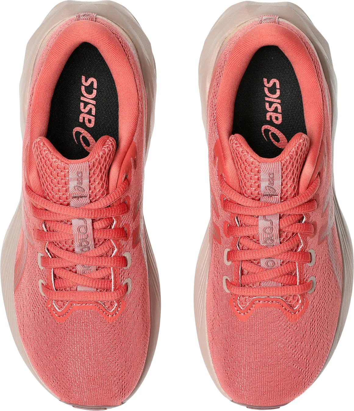 Asics NovaBlast 5 GS Junior Running Shoes - Pink Unibody Upper Construction
