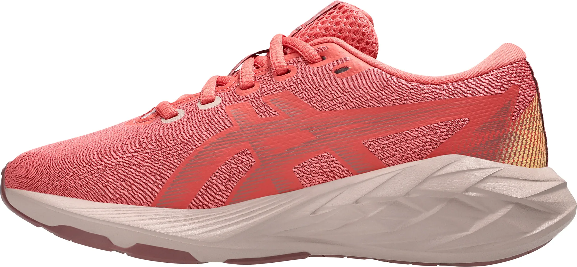 patterned running shoes Asics NovaBlast 5 GS Junior Running Shoes - Pink