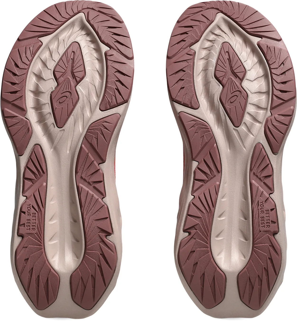 running in the evening shoes night - wear shoes Asics NovaBlast 5 GS Junior Running Shoes - Pink