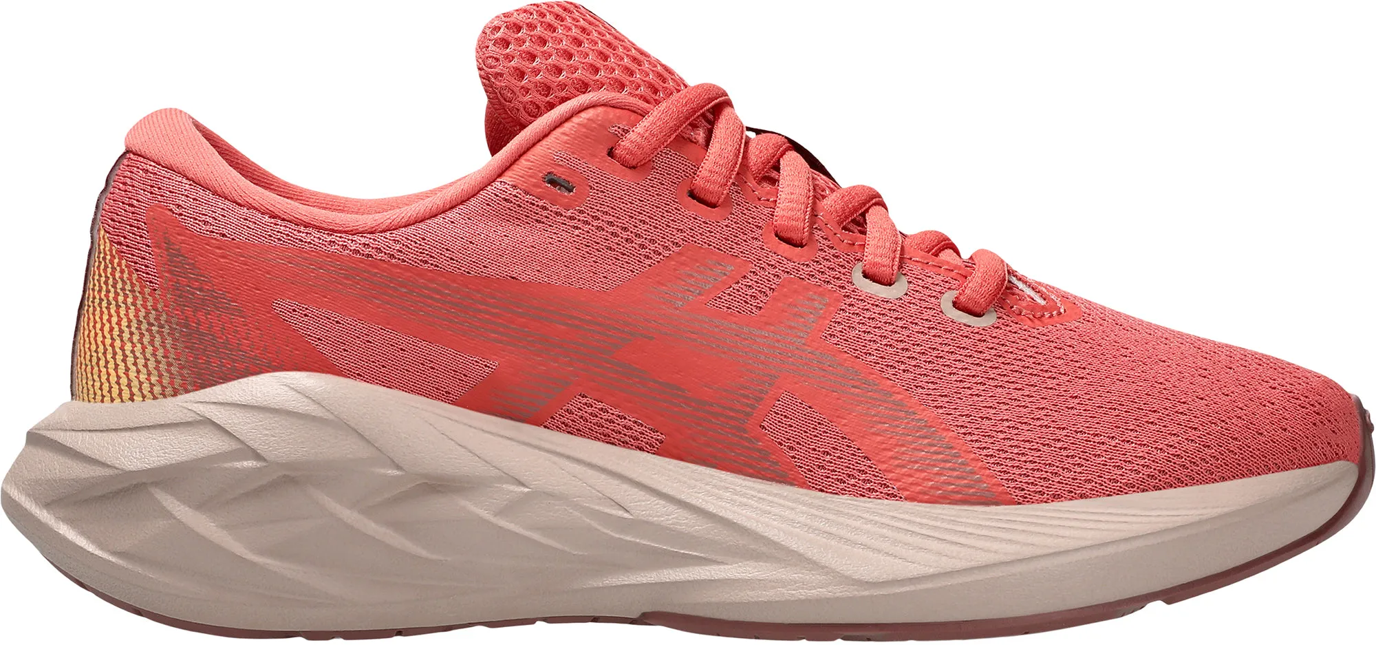 Asics NovaBlast 5 GS Junior Running Shoes - Pink Quick Dry Upper