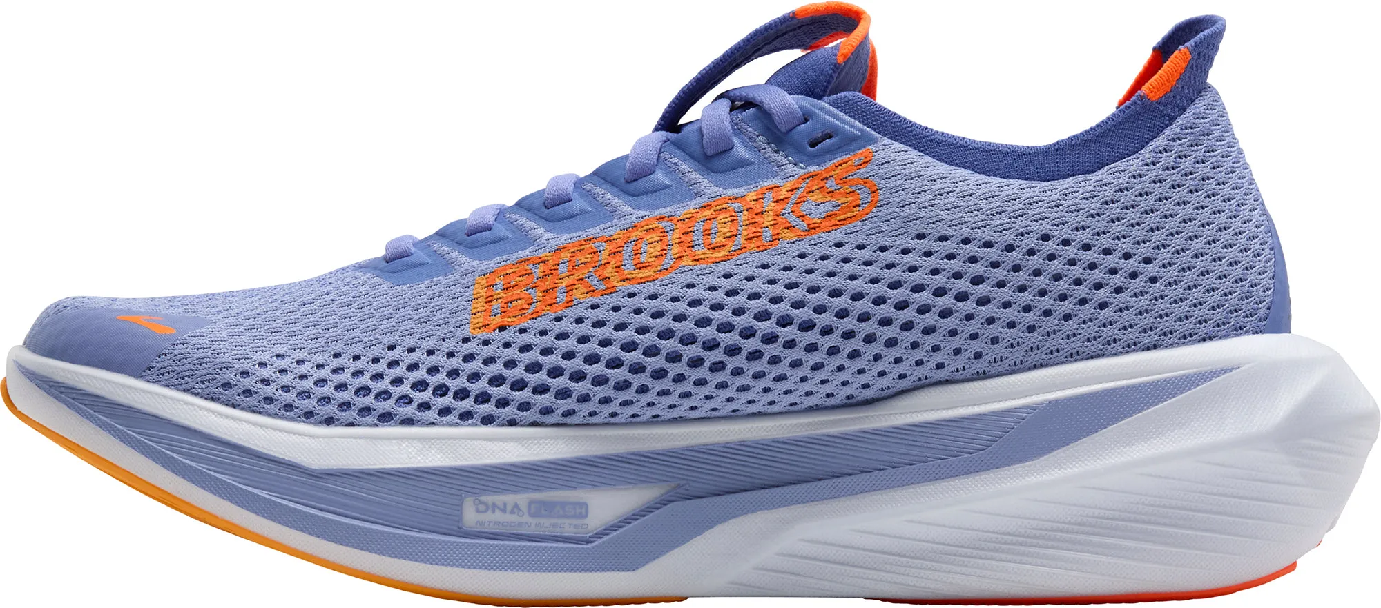 Asymmetric Lace Guide Shock - absorbing technology Brooks Hyperion 3 Womens Running Shoes - Blue