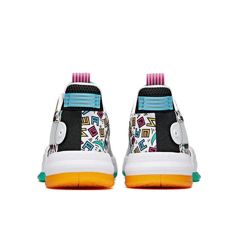 Anta Men's Shock The Game "Daringly" 2.0 White/Black/Green Airflow Optimization