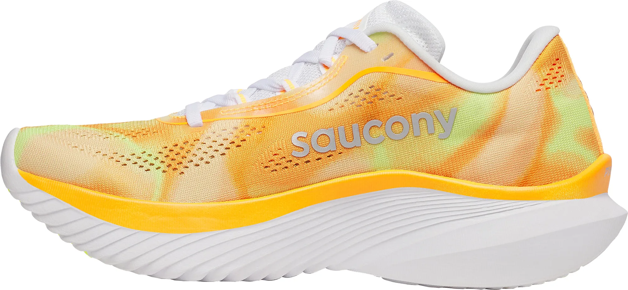 Saucony Kinvara 15 Womens Running Shoes - Orange Impact Dispersing Technology