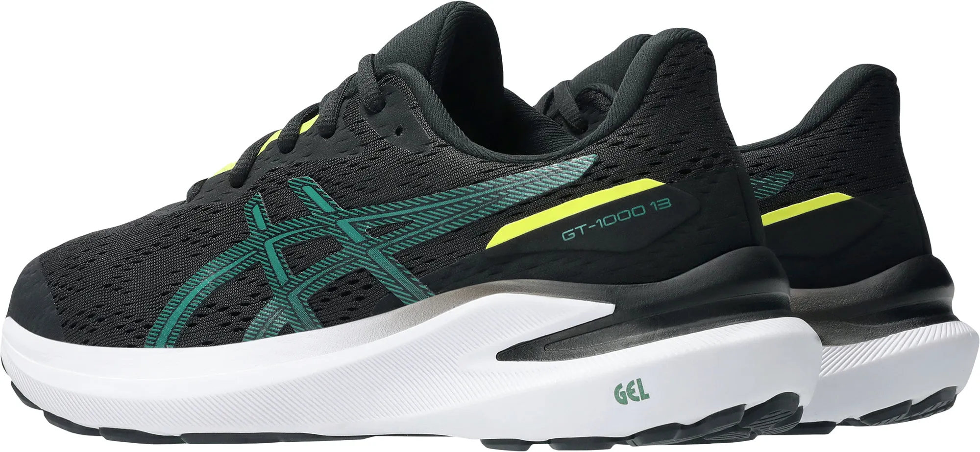 Winter - running Asics GT 1000 13 GS Junior Running Shoes - Black