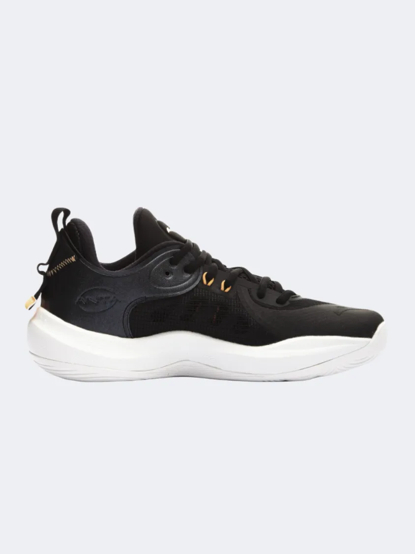 Low Impact Sole Geometry Comfort support Anta Klay Thompson Kt Campus Men Basketball Shoes Black/White/Orange