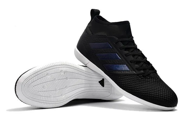 Hard Ground Adidas ACE Primemesh TF Soccer Shoes Cleats Black