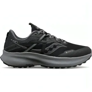Shock Dispersion Layer Saucony Ride 15 TR GORE-TEX Womens Trail Running Shoes - Black