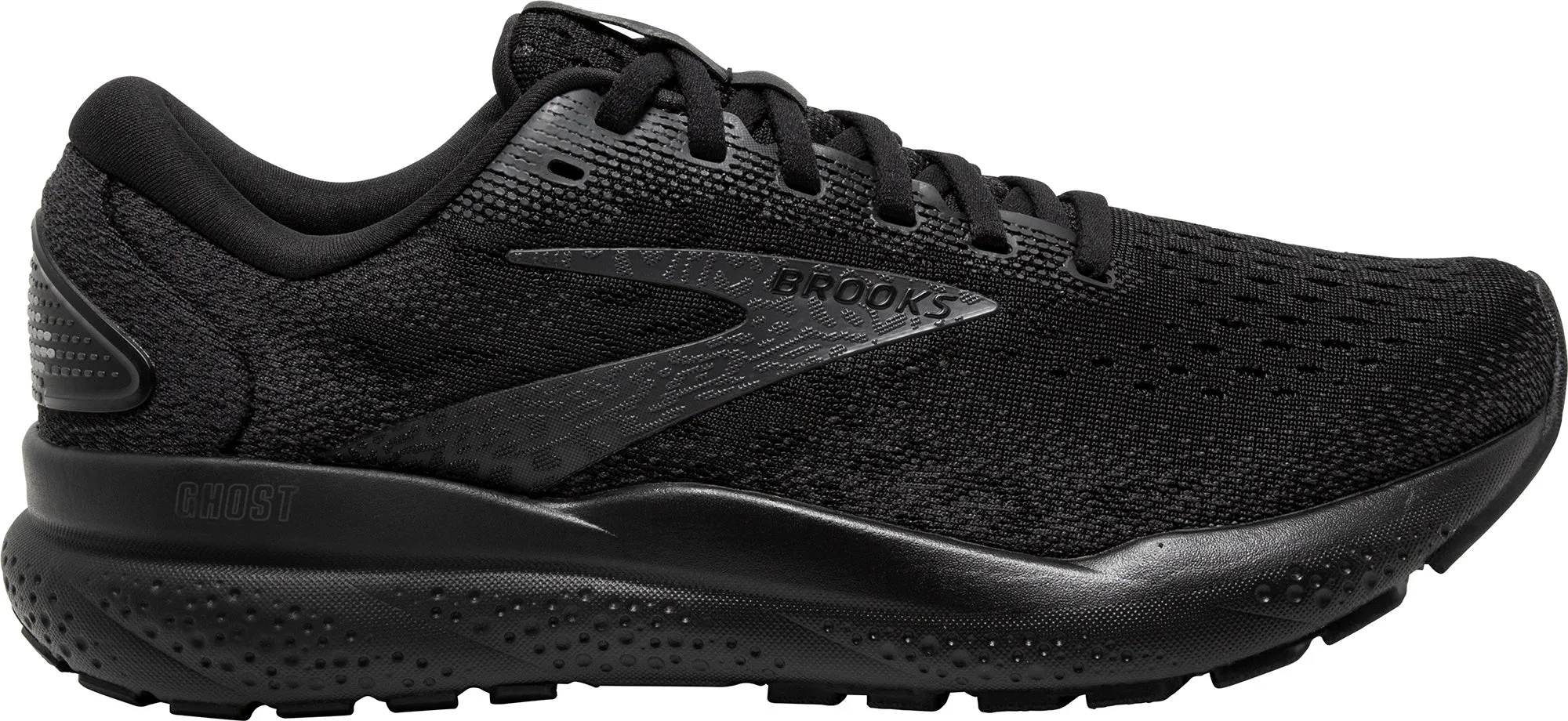 Stability Pods Brooks Ghost 16 Mens Running Shoes - Black