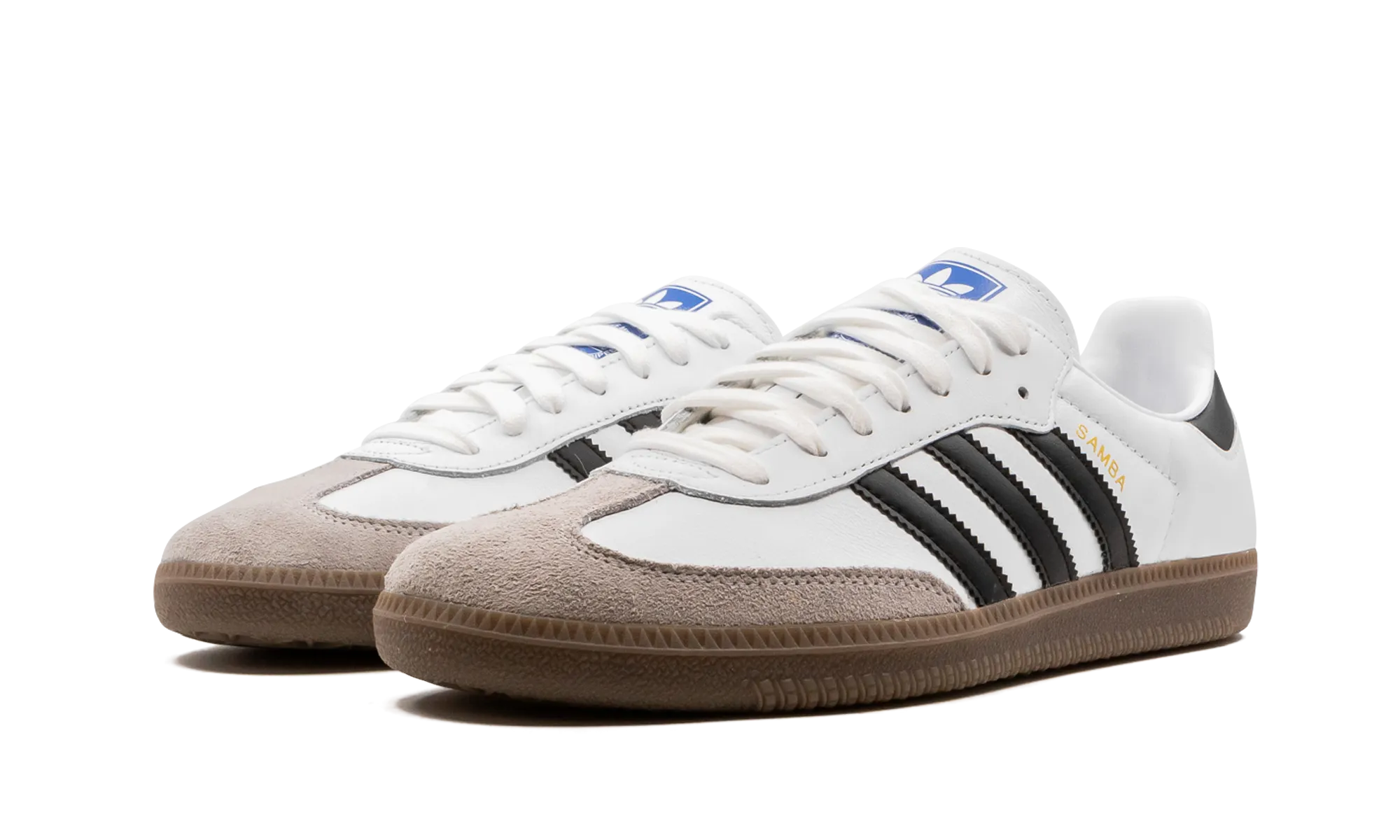Samba OG "White / Black" Soft   touch Bridge Jog