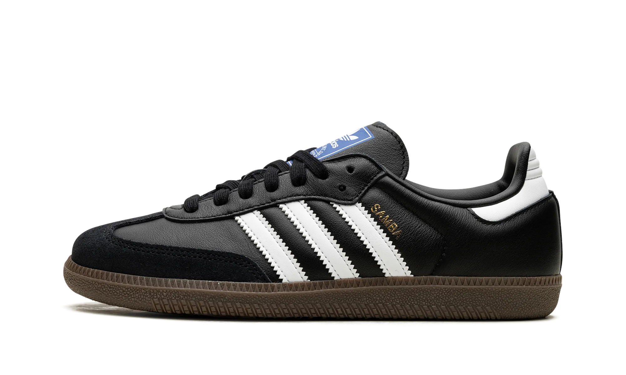 Samba OG "Black/ Gum" Trip Pic Join Step