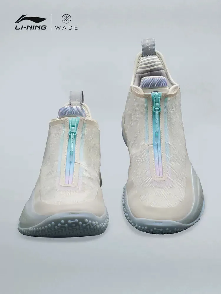 Lace Lock Mechanism Li Ning Way Of Wade 9 Beng Basketball Shoes - Cotton candy