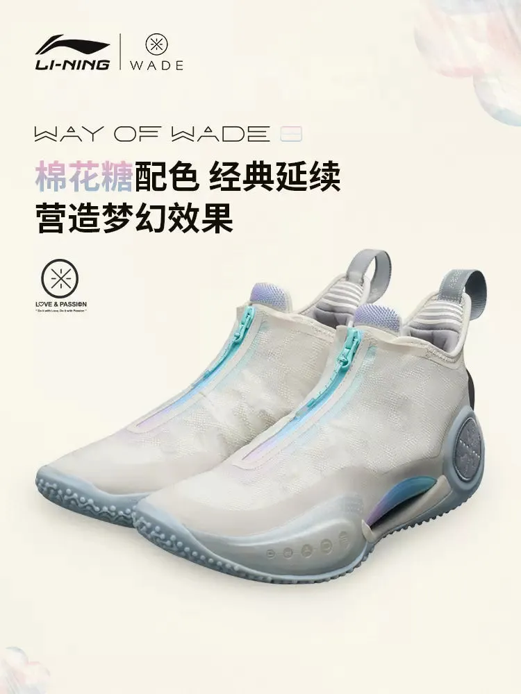 Li Ning Way Of Wade 9 Beng Basketball Shoes - Cotton candy Flex Zone Engineering Power Jump