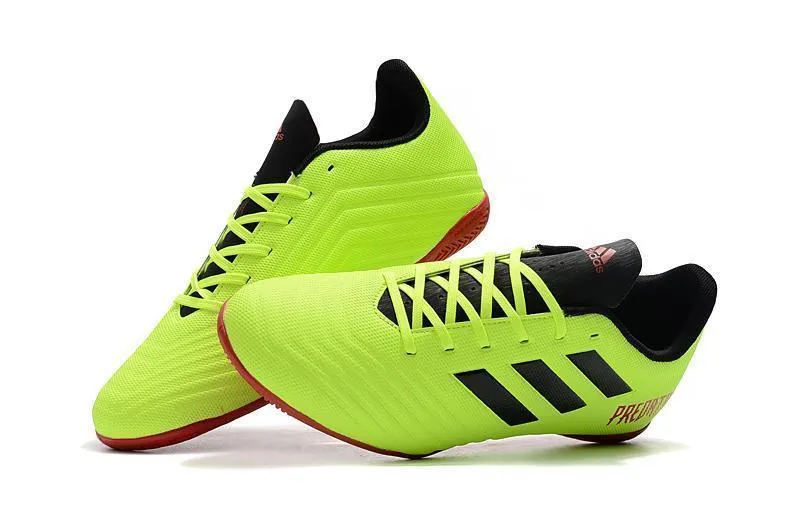 Stamina Focus New Adidas Predator Tango 18.3 TF Soccer Cleats Shoes Green Orange Black