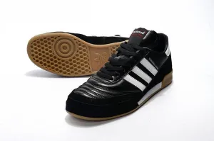 Dry Touch New Adidas MUNDIAL GOAL INDOOR IC Indoor Flat Soccer Cleats Shoes Black White Coffee