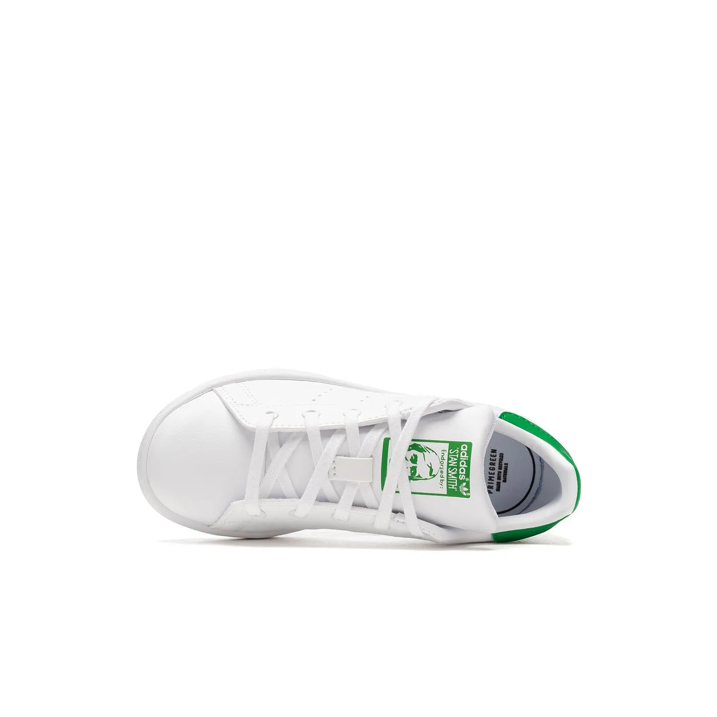 Adidas Stan Smith C Cloud White/Cloud White/Green streamlined look