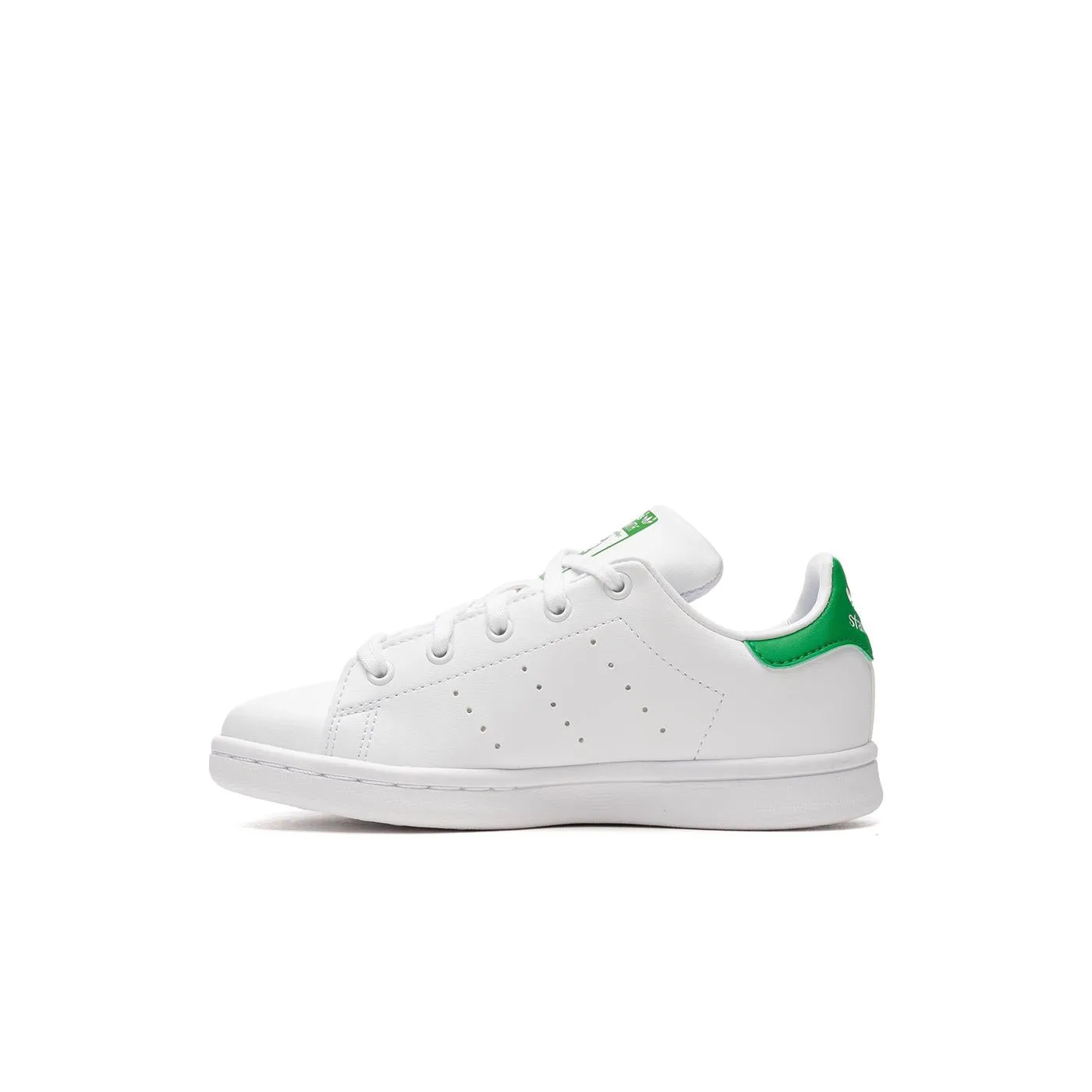 Adidas Stan Smith C Cloud White/Cloud White/Green Collapsible Heel Time Saver
