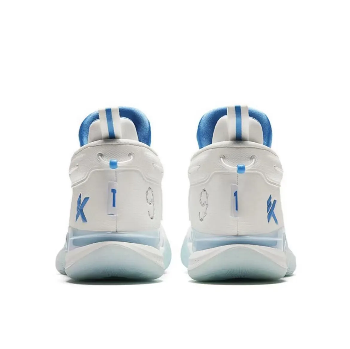 Anta Klay Thompson Kt9 - White/Blue Ultimate flexibility Cross Strap System