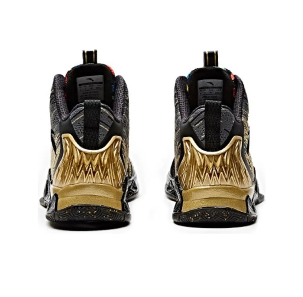 Anta Men's Klay Thompson Kt2 The Finals Black/Gold Core Control Zone