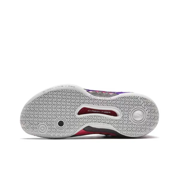 Ventilated Midfoot All-Weather Performance Anta Shock Wave 5 Pro - Moon