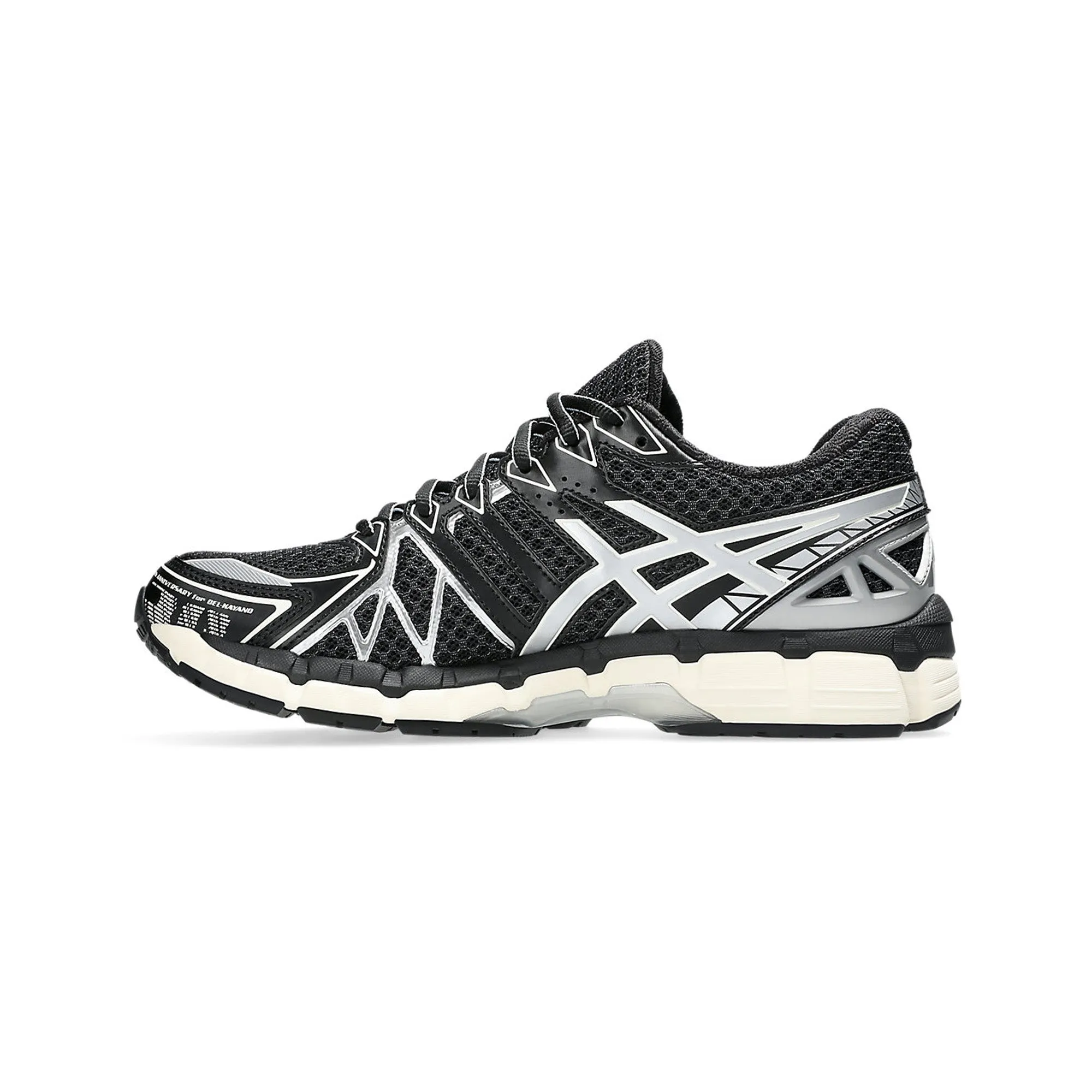 ASICS Gel-Kayano 20 'Black Pure Silver' (2025) moisture - wicking lining comfortable accessory
