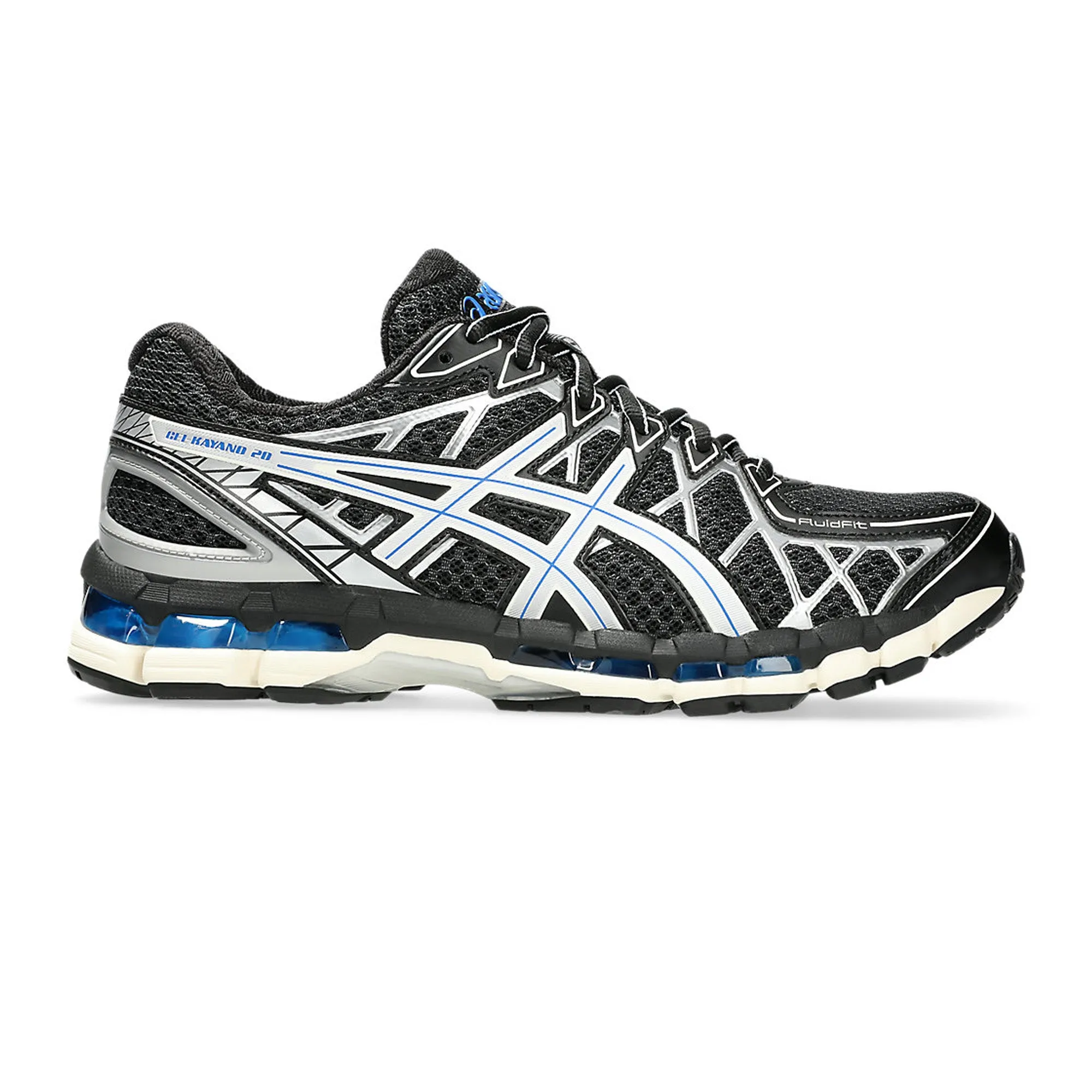 Non Compressible Foam ASICS Gel-Kayano 20 'Black Pure Silver' (2025)