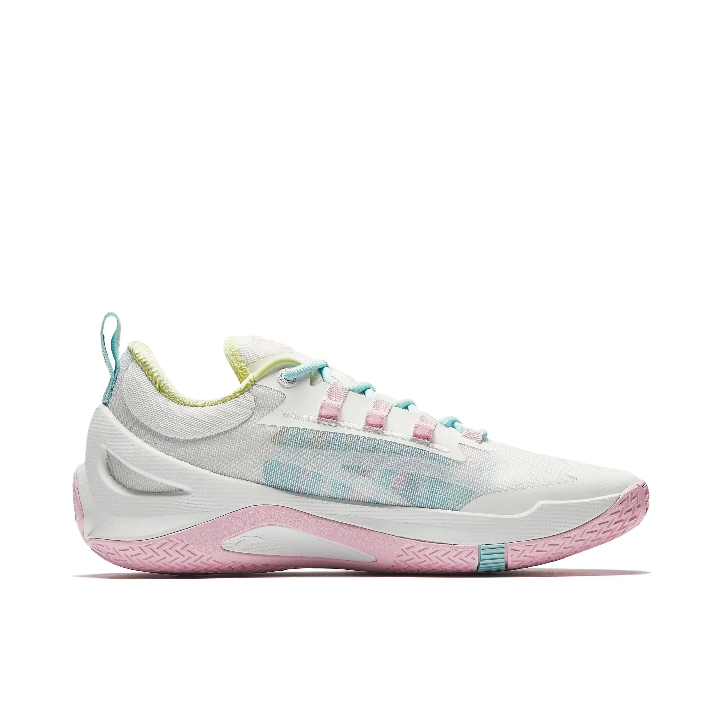Vertical Leap Support Quick React Anta Instant ZAP 1 - Mandarin Duck/White Pink