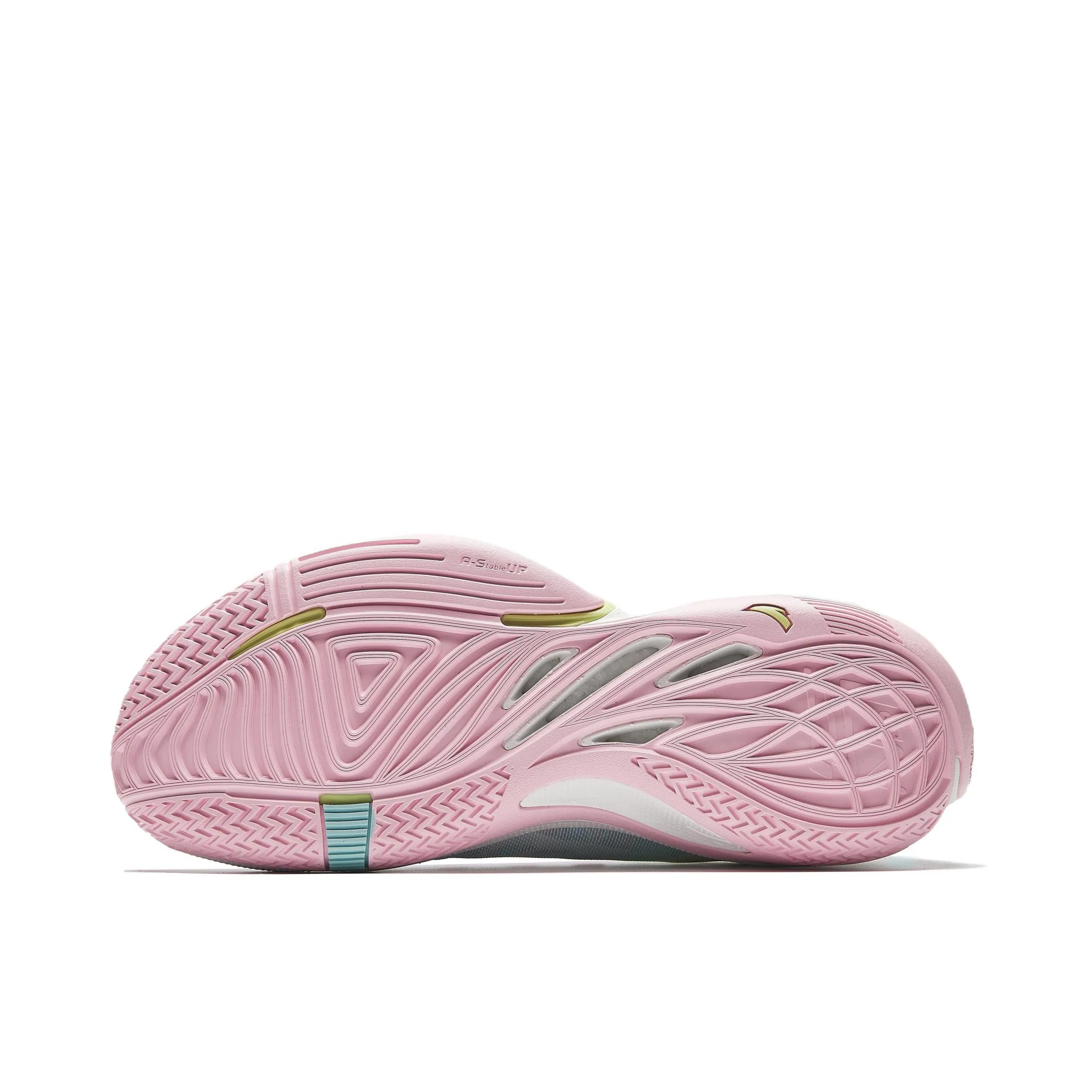 Anta Instant ZAP 1 - Mandarin Duck/White Pink Reinforced sidewalls Comfortable Tongue