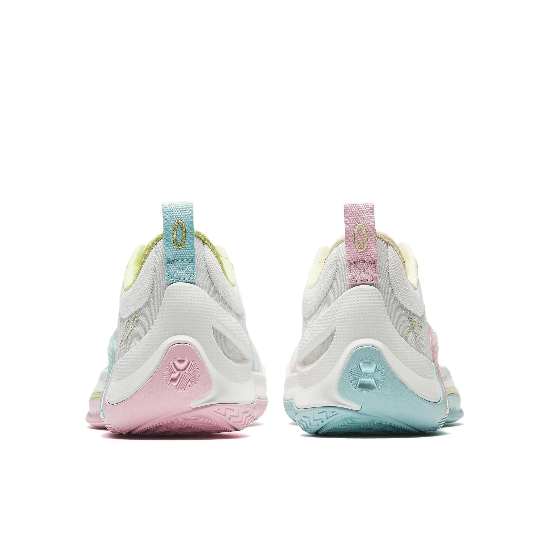 Abrasion Resistant Lining Professional Performance Anta Instant ZAP 1 - Mandarin Duck/White Pink