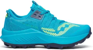 Saucony Endorphin Rift Womens Trail Running Shoes - Blue cycling - to - running shoes Anti - friction