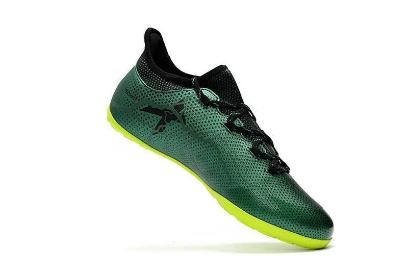 Control Play Sprint Drive New Adidas X 17.1 TF Soccer Cleats Shoes Green Lime Black