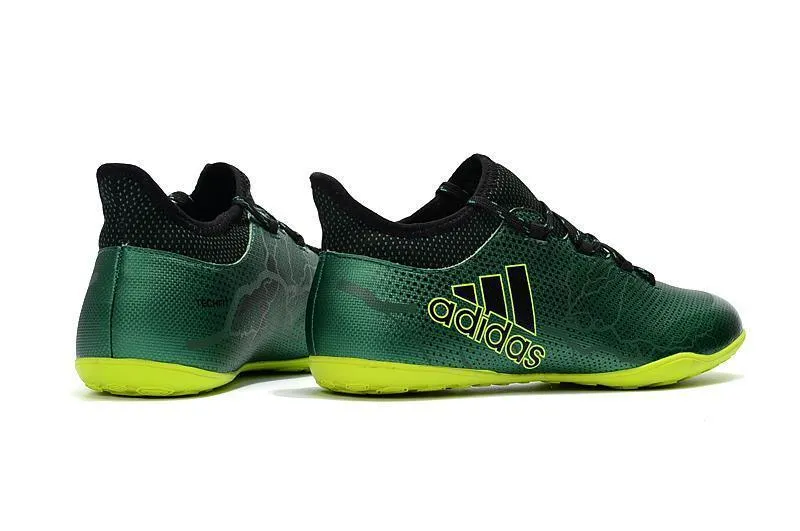 Dynamic Play New Adidas X 17.1 TF Soccer Cleats Shoes Green Lime Black