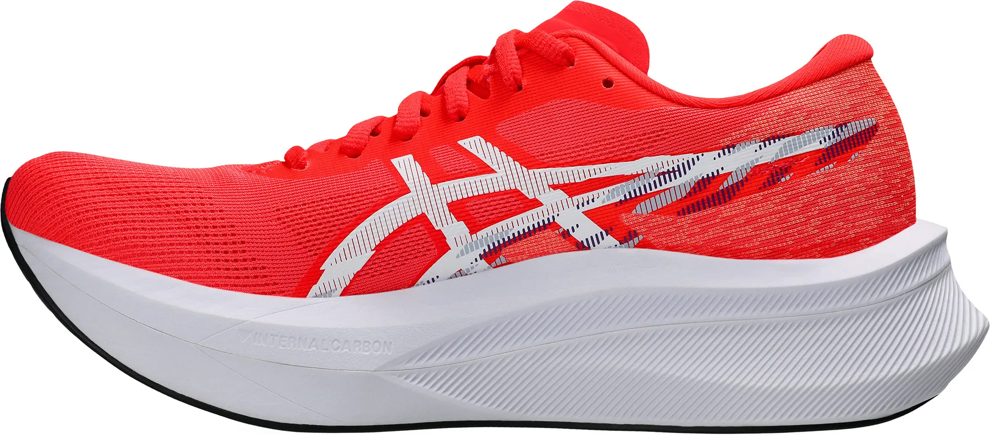 Contoured Collar Design Durable Foam Compound Asics Magic Speed 4 Womens Running Shoes - Red