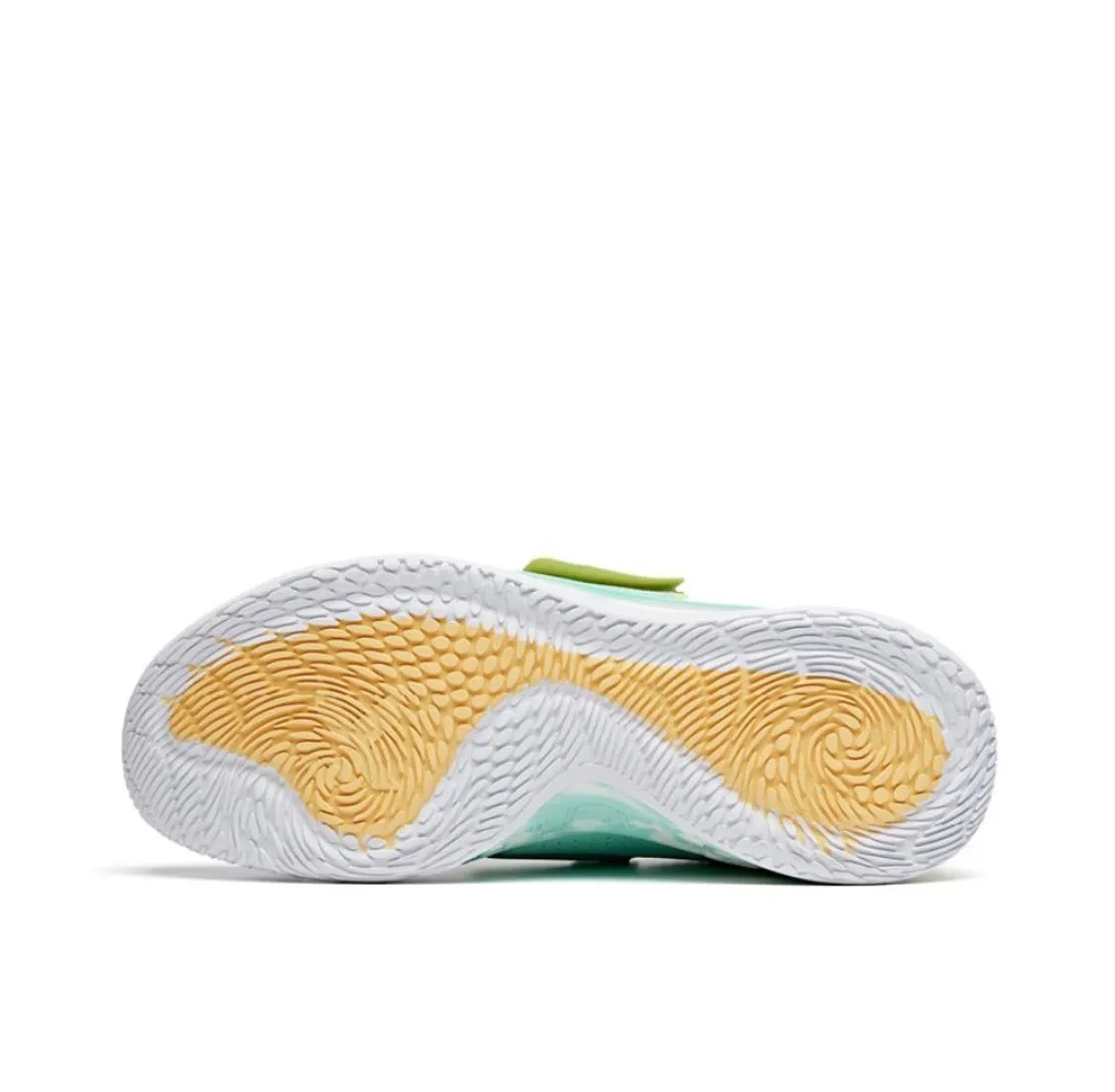 Anta Men's KT Splash 2.0 Green Traction Wave Outsole Pattern