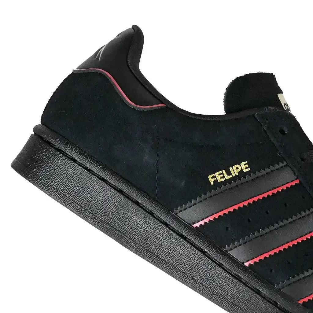 Durable Build Adidas Skateboarding x Felipe Gustavo Superstar ADV Shoe