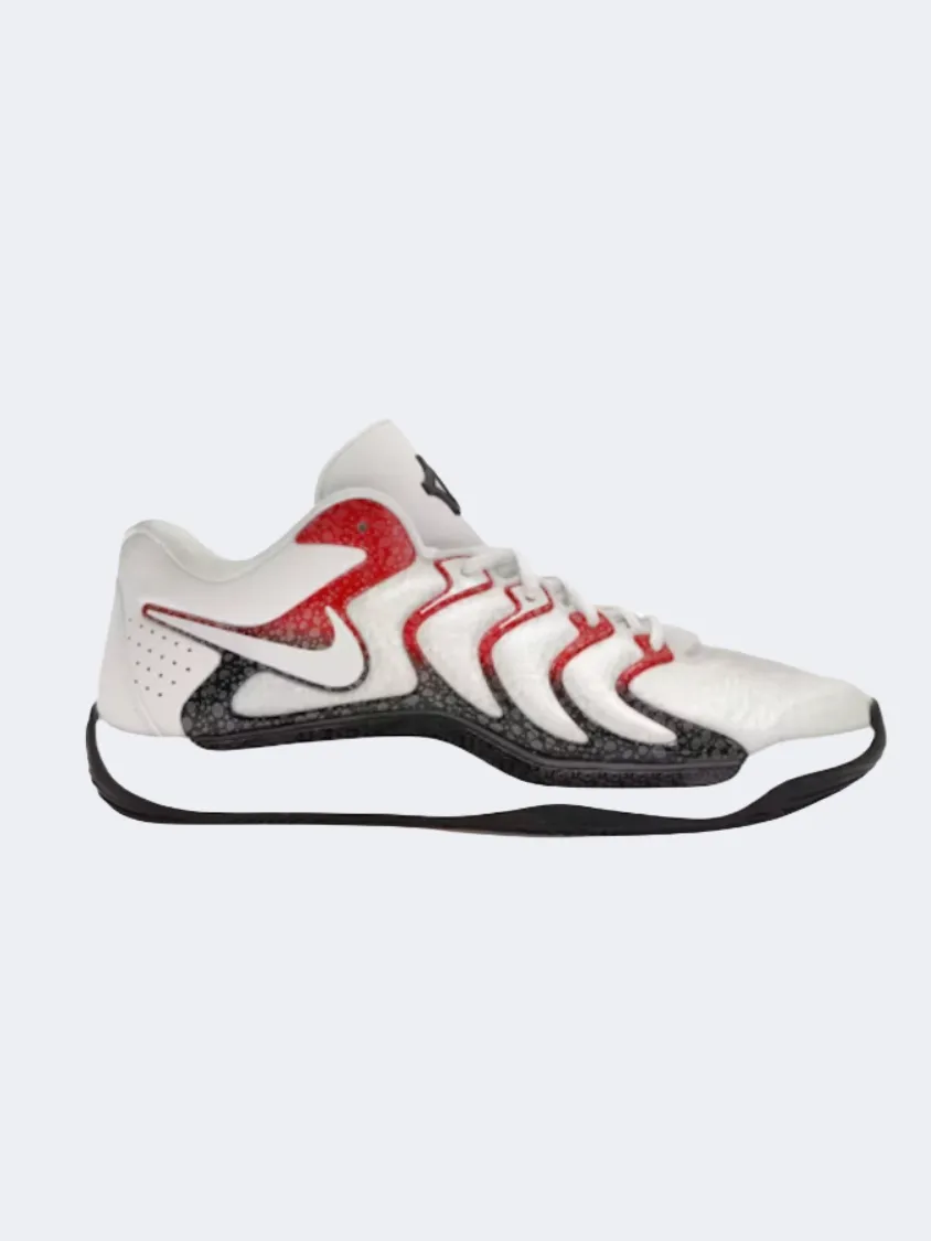 Anatomical Contour Design Nike Kevin Durant 17 Men Basketball Shoes White/Red/Obsidian