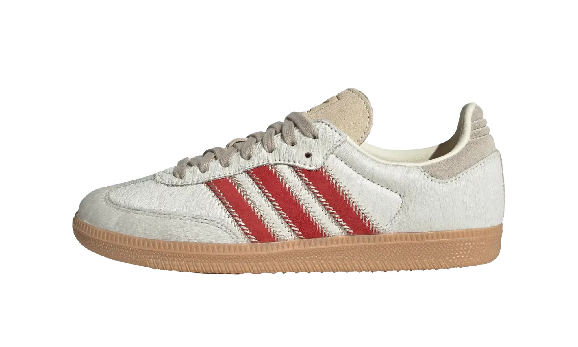 Samba OG WMNS "Wonder Beige Cream White" Lined interior