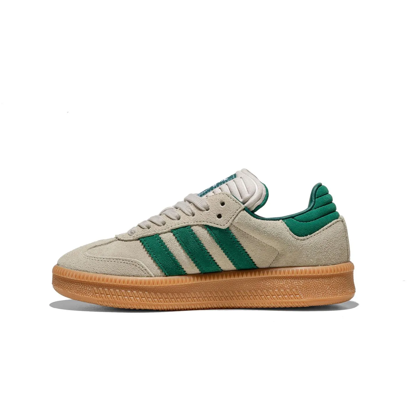 Adidas Originals Samba XLG J Putty Grey/Collegiate Green/Gum Light Balance Dawn Walk
