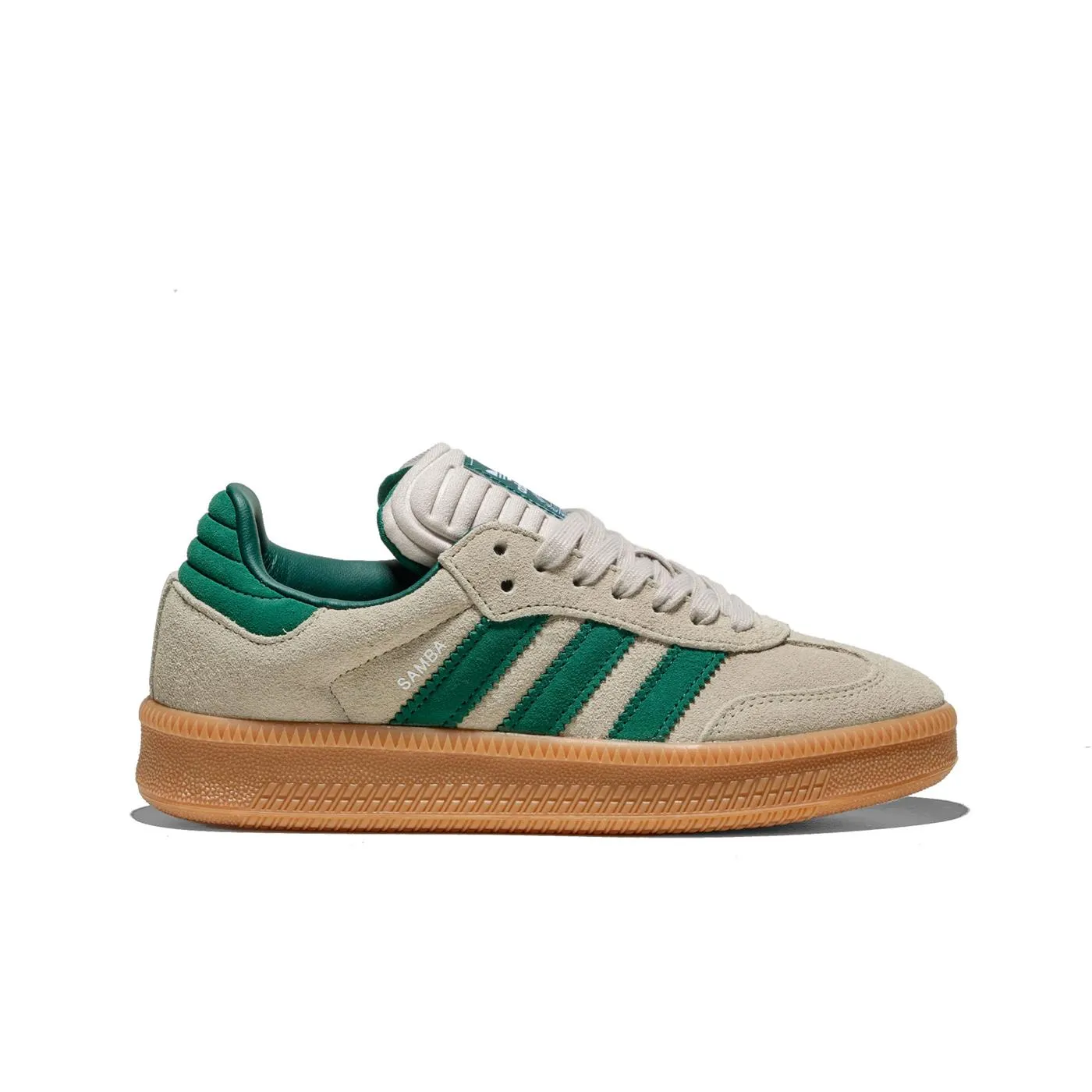 Fit Soft Holiday Comfort Adidas Originals Samba XLG J Putty Grey/Collegiate Green/Gum
