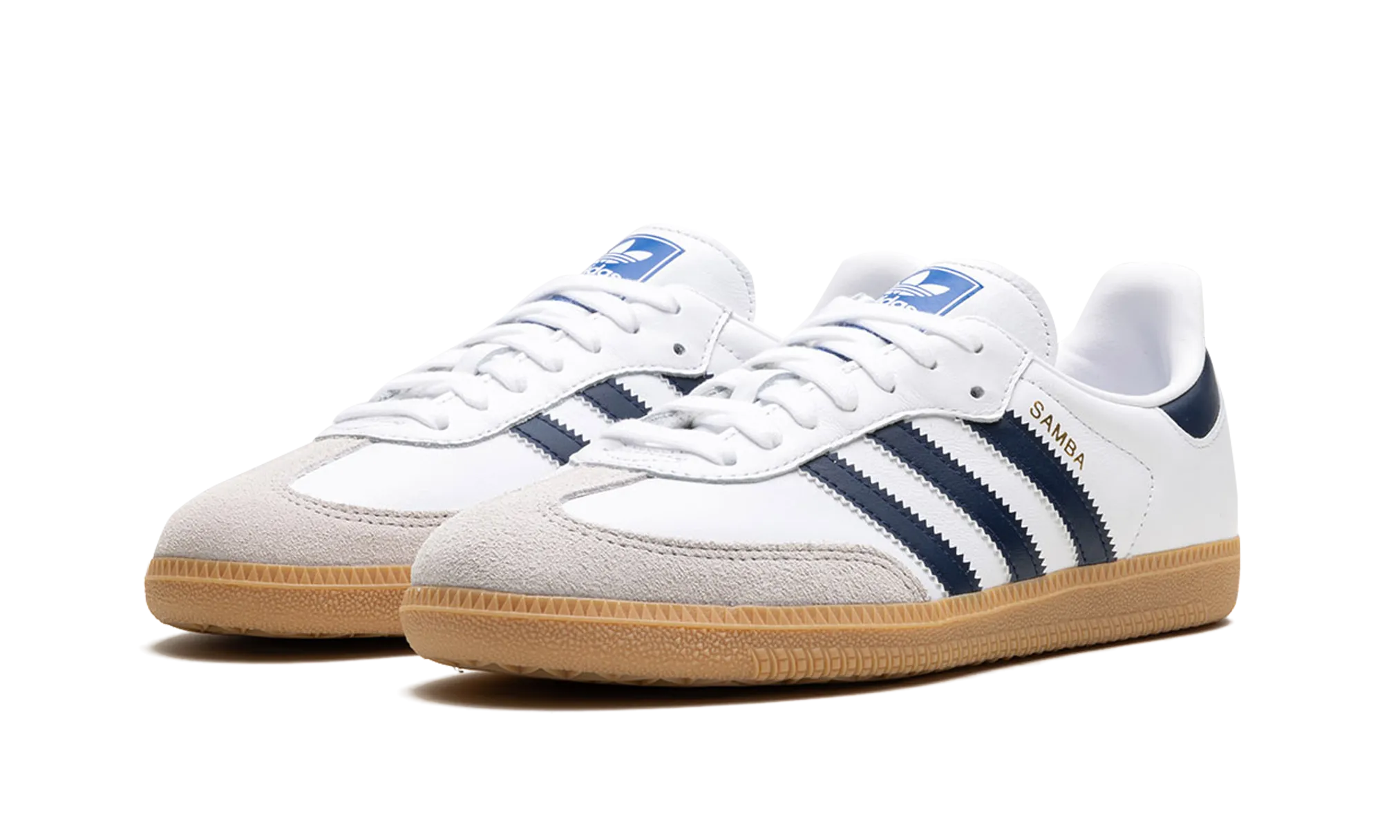 Samba OG "Cloud White Night Indigo" Lace   Up Style
