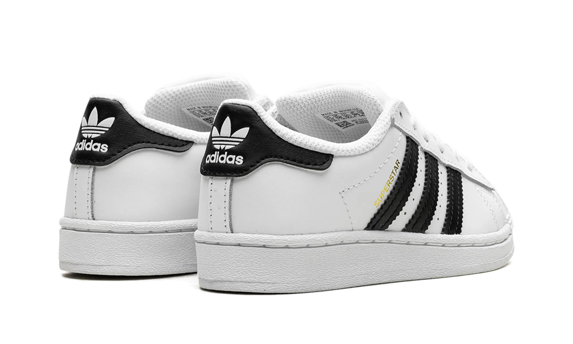 Superstar PS "Black and White" Clean Silhouette