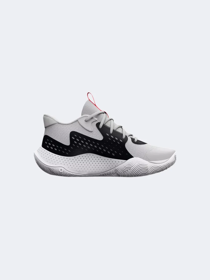Dust Free Under Armour Jet 23 Men Basketball Shoes Grey/Beta/White