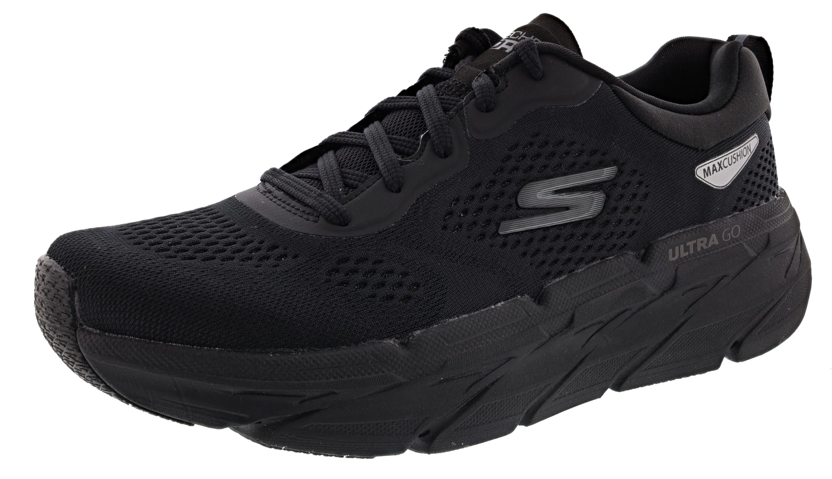 Skechers Men's Max Cushioning Elite Premier Perspective Running Shoes Wide Toe Box Option Elegant Mood