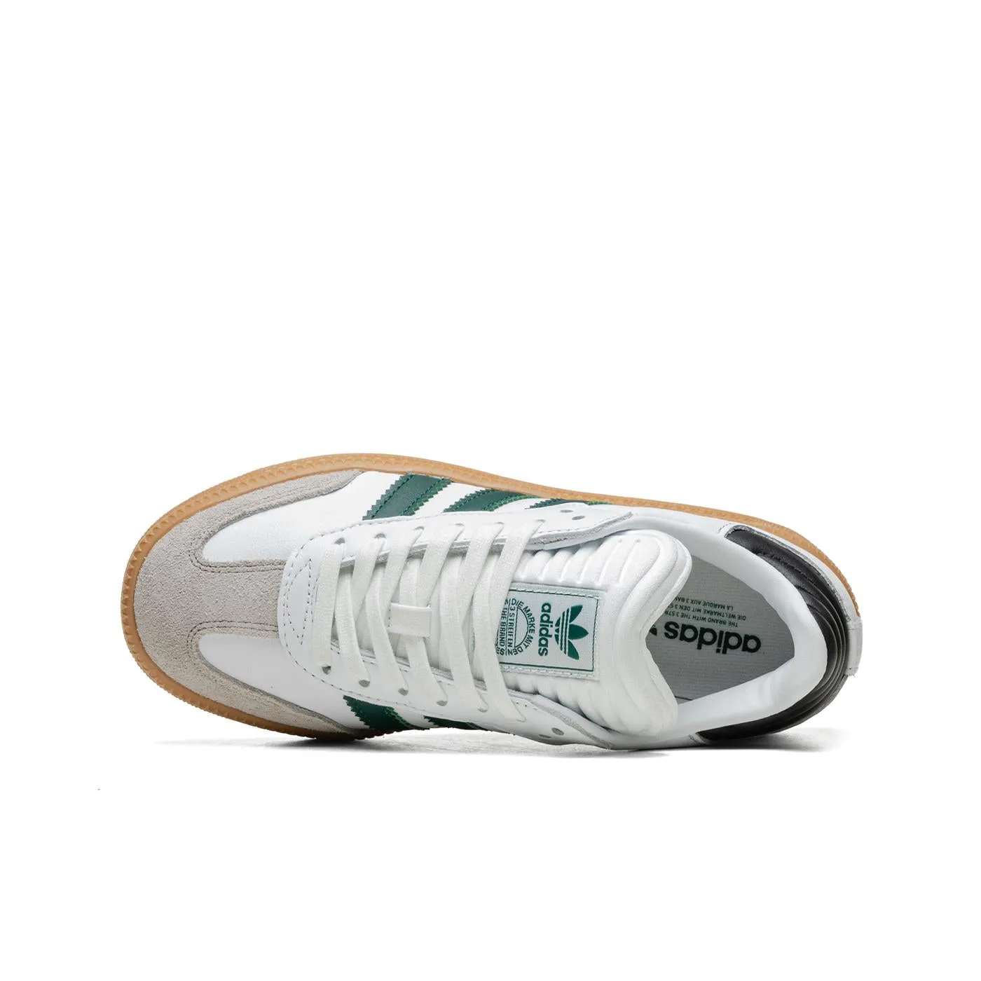 Adidas Originals Samba XLG Ftwr White/Collegiate Green Flexible Arch