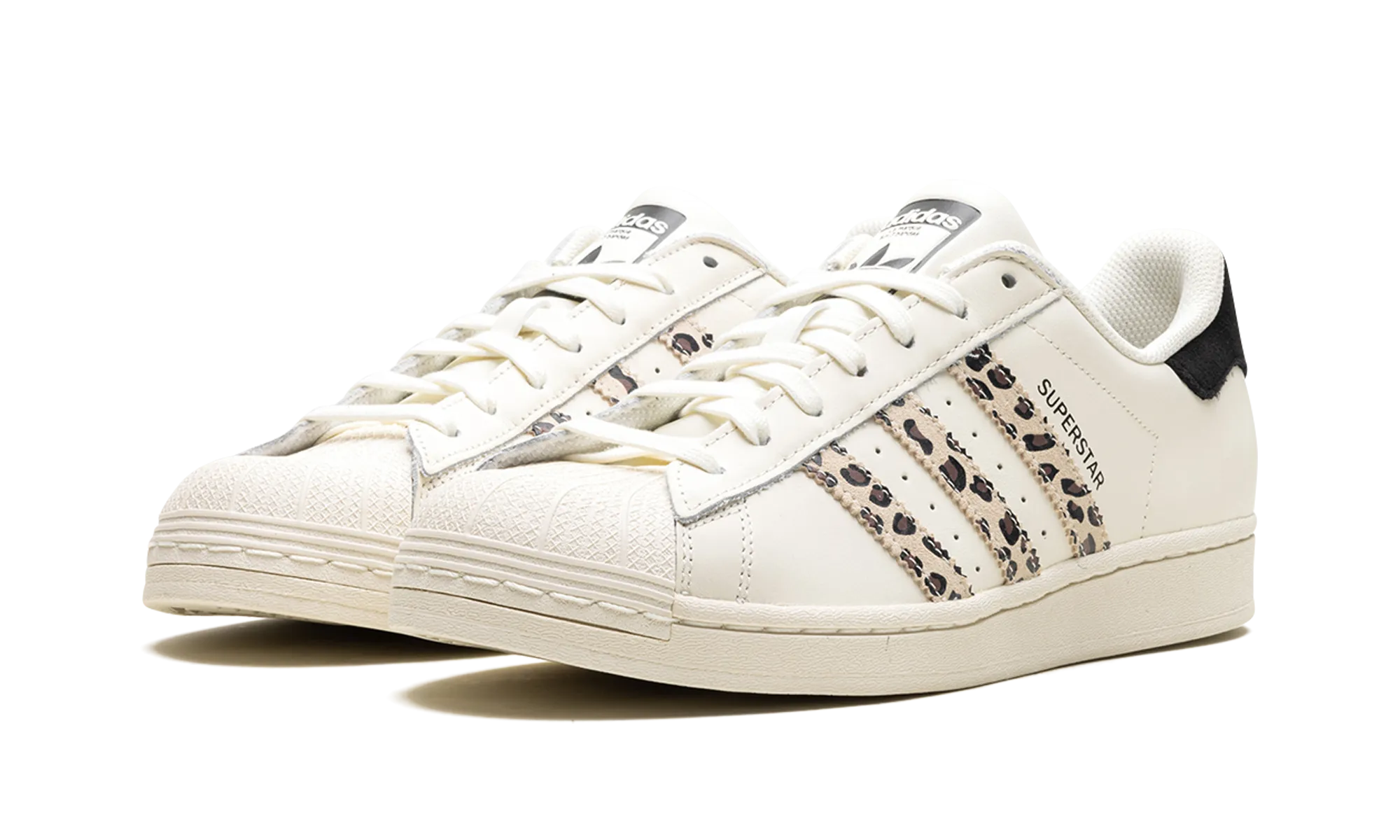Superstar WMNS "Off White Black Leopard" Ergonomic Footbed Breathable Inside